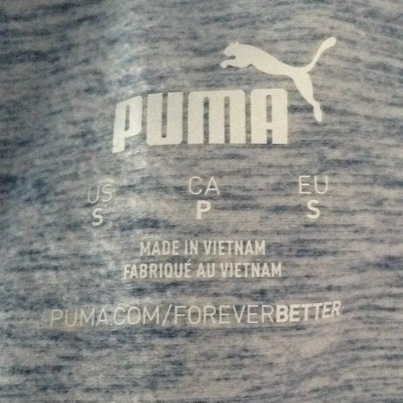 Puma Women's Casual Sports Jacket Size S Blue Running Walking 'Forever Better' - Picture 6 of 6
